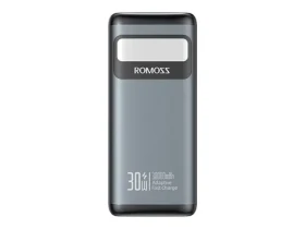 Romoss PMT30 30000mAh černá / Powerbanka / 30W / 2x USB-A + 1x USB-C + 1x Lightning (PMT30-192-2133H)