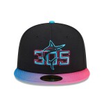 New Era Pánská kšiltovka Miami Marlins MLB Authentic City Connect 59FIFTY Fitted Velikost: 7 5/8
