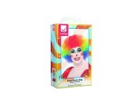 Barevná kudrnatá paruka Crazy Clown 42088