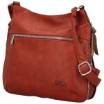 Módní dámská koženková crossbody kabelka Coveri Kisha, červená