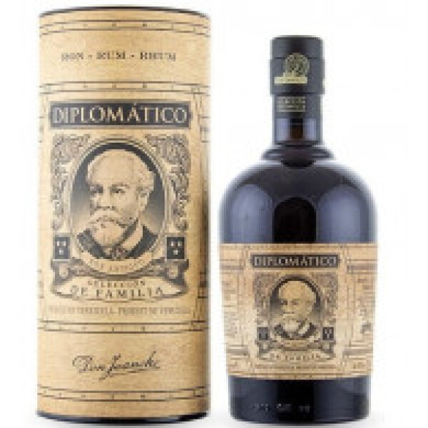 Diplomático Seleccion De Familia Rum 43% 0,7 l (tuba)