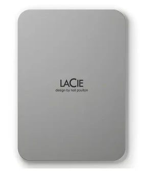 LaCie Mobile Drive šedá / Externí HDD / 2 TB / 2.5" / USB-C 3.2 Gen 1 (STLP2000400)