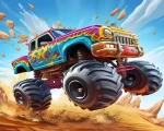 NORIMPEX Diamantové malování Monster Truck