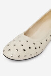 Baleríny Badura HEATHER-LT249060-56 Přírodní kůže (useň) - Lícová