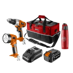 NEO TOOLS 04-600-M4K / Sada nářadí / aku | vrtačka | svítilna | akumulátor | nabíječka / 18V / 6ti dílná (04-600-M4K)