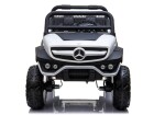 Mamido Dětské elektrické autíčko Mercedes Unimog 4x4 bílé