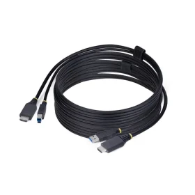 StarTech HU12210 černá / KVM kabel / HDMI + USB / 3,1 m / 4K (HU12210-KVM-CABLE)