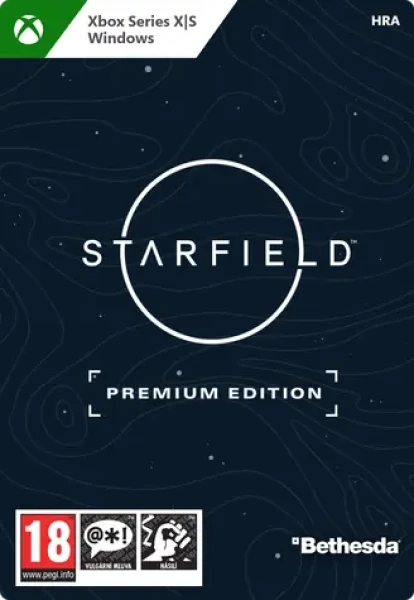 XSX Starfield: Premium Edition / Elektronická licence / Akční / Angličtina / od 18 let / Hra pro Xbox Series (G7Q-00210)