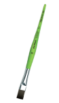 Štětec DaVinci zelený plochý 374 - 16