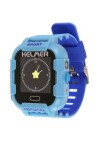 HELMER LK 708 modrá / dětské hodinky s GPS lokátorem / dotykový / micro SIM / IP67 / kompatibilní s Android a iOS (Helmer LK 708 B)