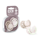 LOVI Mini dudlík BABY SHOWER 0-2m (2ks) - holka