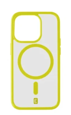 Cellularline Pop Mag s podporou Magsafe Apple iPhone 15 Pro limetkové