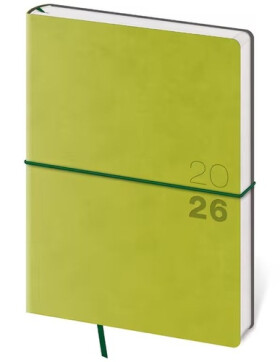 Diář 2026 týdenní A5 Flexio - zelená