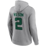 Fanatics Pánská mikina New York Jets NFL Zach Wilson #2 Iconic Player Hoodie Velikost: 2XL