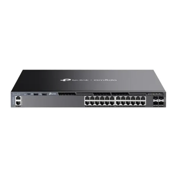 TP-Link SG6428X / 24-port Switch / 24× 10/100/1000 Mbps RJ45 / 4× 10G SFP+ (SG6428X)