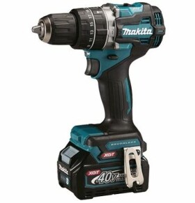 Makita HP002GA202 / Aku Příklepová vrtačka / 40V / 13mm sklíčidlo / 2200 ot-min / 33000 příklepů-min / 2x 2.0 Ah (HP002GA202)