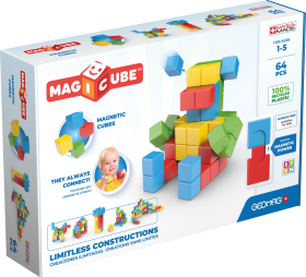 Geomag Magicube Creative 64 dílků (magnetická stavebnice) - Geomag