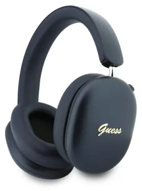 Guess Metallic Finish Gold Script Logo tmavě modrá / Bezdrátová sluchátka / Do uší / ENC (57983130419)