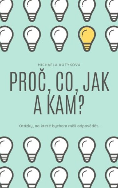 Proč, Co, Jak a Kam? - Michaela Kotyková - e-kniha