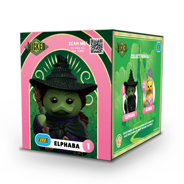 Tubbz kachnička Wicked - Elphaba Thropp - EPEE