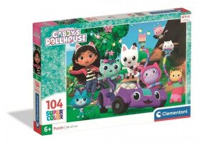 Puzzle Gábinin kouzelný domek 104 dílků