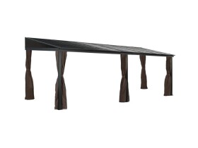 Sojag Portland nástěnná pergola 10x16 288x488x240 cm antracit
