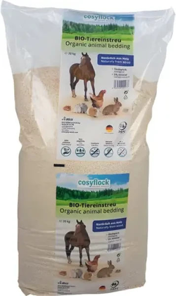 Jelu Podestýlka hoblinová 400 l / Podestýlka pro hlodavce / Ekologická / 20 kg (100801)
