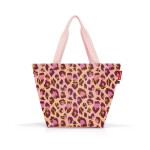 Nákupní taška přes rameno Reisenthel Shopper M Smiley® leo blush