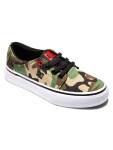 Dc TRASE BLACK/CAMO PRINT dětské boty - 34,5EUR