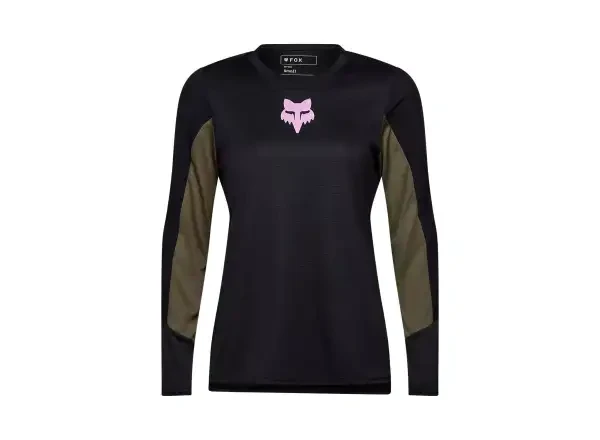 Fox Defend Park dámský dres dlouhý rukáv Black vel. L