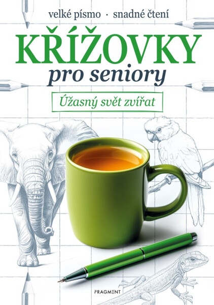 Křížovky pro seniory – Úžasný svět zvířat - Kolektiv