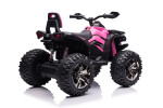 Mamido Dětská elektrická čtyřkolka ATV Power 12V 14Ah 4x4 růžová