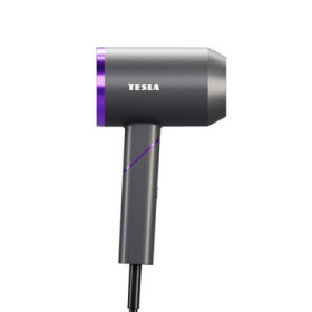 Tesla Foldable Ionic Hair Dryer fialovo-černá / vysoušeč vlasů / 1500W / 2 rychlosti / ionizace (TSL-BT-FIHD)