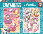 EDUCA Puzzle Hello Kitty s přáteli: Donuty