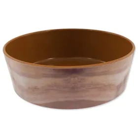Dog Fantasy Miska vzor dřevo hnědá 20cm 1300 ml (454-807012)