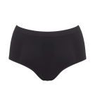 SLOGGI GO SENSE - 2 ks bezešvé kalhotky s vysokým pasem z mikro modalu Sloggi BLACK XL