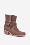 Boty na podpatku model 203867 Step in style 40