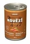 Louie Dog konz. Hovězí s mrkví a prebiotiky 400g