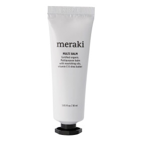 Meraki Multifunkční balzám na tělo a rty 30 ml, bílá barva, plast