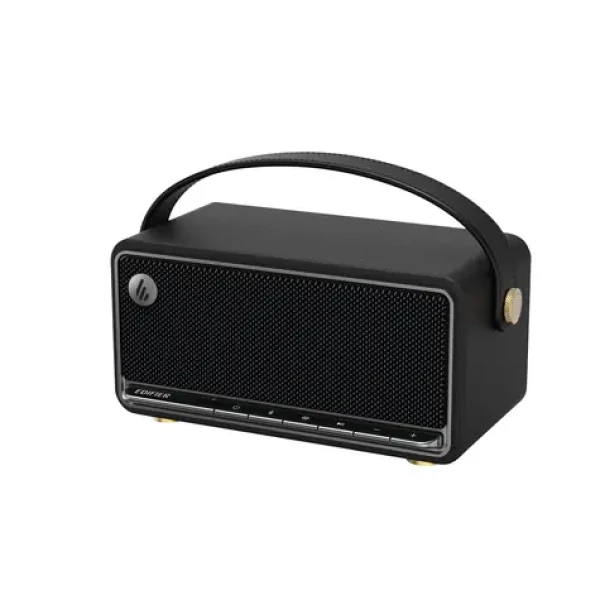 Edifier MP330 Bluetooth speaker retro černá / přenosný reproduktor / Bluetooth / USB-C/ výdrž až 19 hod (6923520216796)