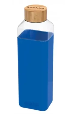 Quokka Skleněná láhev na vodu Storm Azure 700 ml (Q40029)