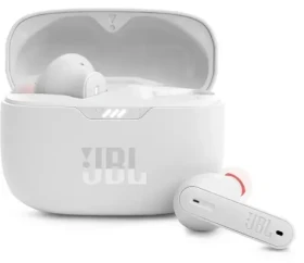 JBL Tune 230NC TWS bílá / Bezdrátová sluchátka do uší / mikrofon / Bluetooth 5.2 / IPX4 / ANC (T230TWSWH)