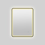 Zrcadlo se senzorem SAT Vision 60x80 cm černá SATZVI6080CE SATZVI6080CE