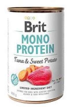 Brit Mono Protein Tuna Sweet Potato 400g / Konzerva pro psy (8595602555383)