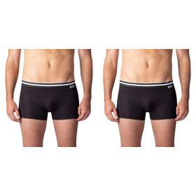 Dvojbalení bavlněných boxerek COTTON STRETCH BOXER 2x - BELLINDA - černá XL