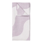 Broste Utěrka Tide Lavender Grey - set 2 ks, fialová barva, textil