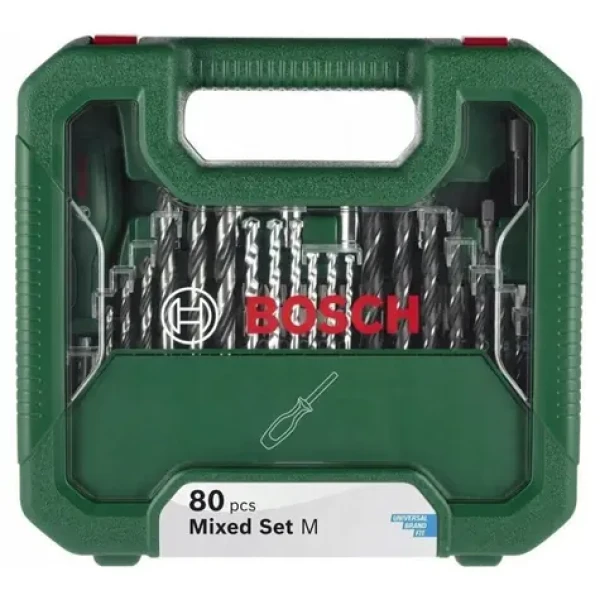 BOSCH Sada bitů a vrtáků 80 ks / Sada bitů a vrtáků (2608522567)