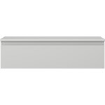MEXEN/S - Orio koupelnová skříňka pod umyvadlo 90 cm s deskou, 1 šuplík, šedá mat 91A10-09023-1-BFC62