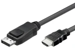 Good Connections DisplayPort 1.2 - HDMI 1.4b černá / Kabel / 5 m (DP-HDMI5)