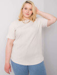Dámská strukturovaná halenka 6323 - FPrice 3XL Královská modř
